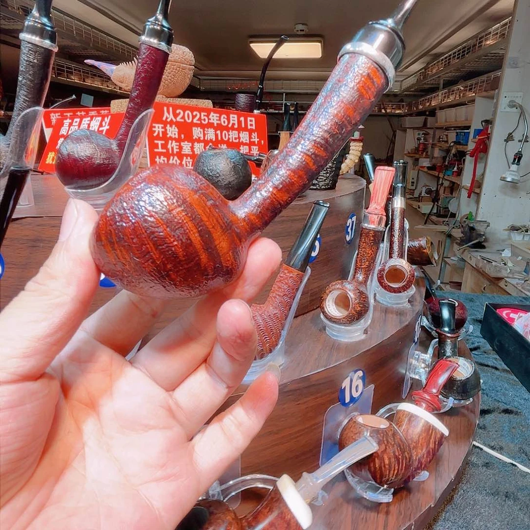 杨*洋焦耀烟斗一长杆橡果