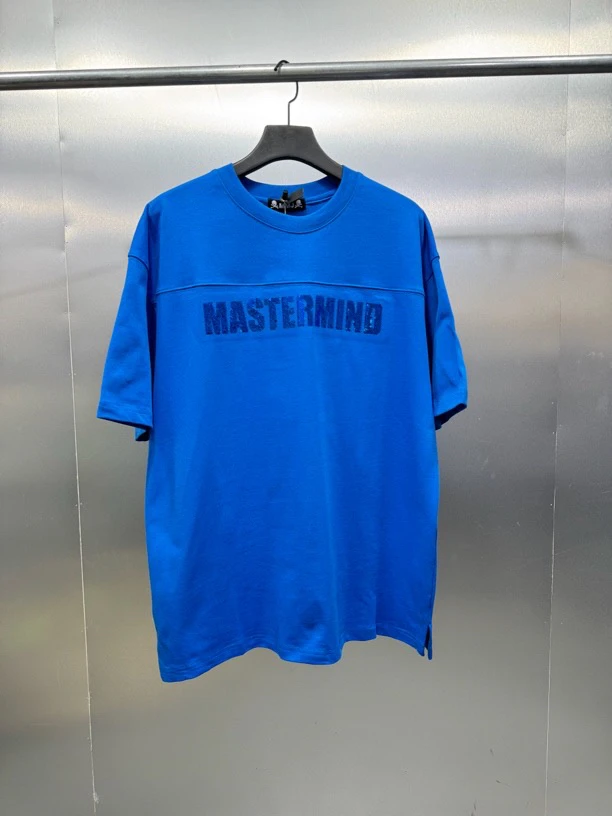 S02-51488-MM男女同款后背闪片骷髅时尚百搭宽松T恤短袖