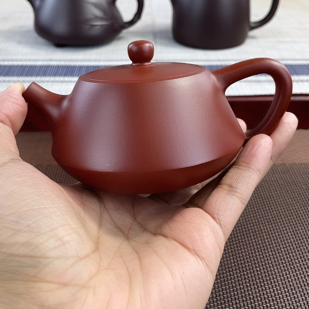 朱泥壶原矿朱泥石瓢器型