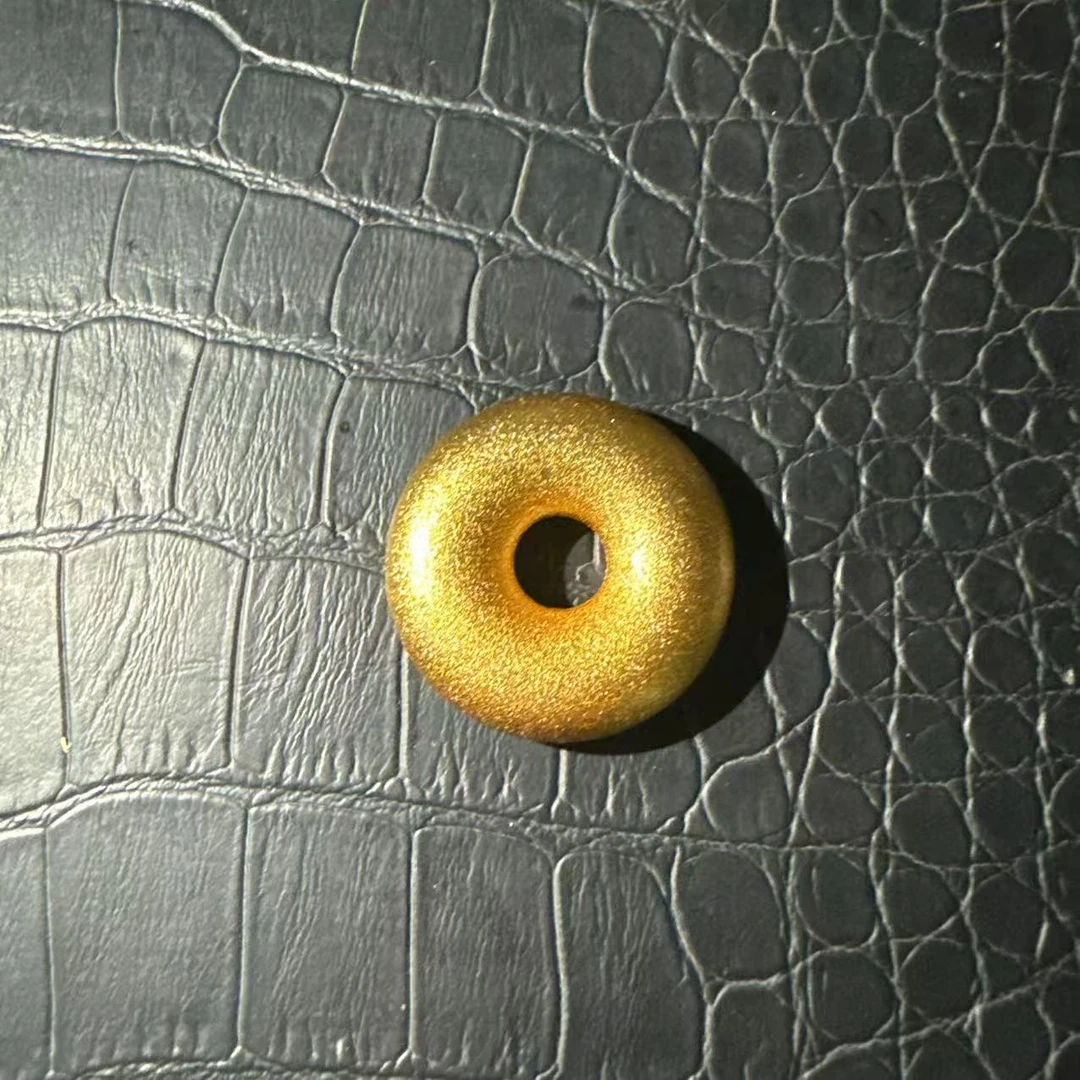 吊坠足银 收藏级轻奢气质简约精致黄色吊坠ys62606