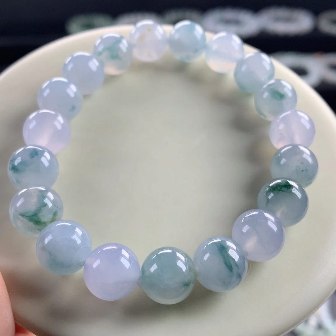 翡翠未镶嵌手链卡10
