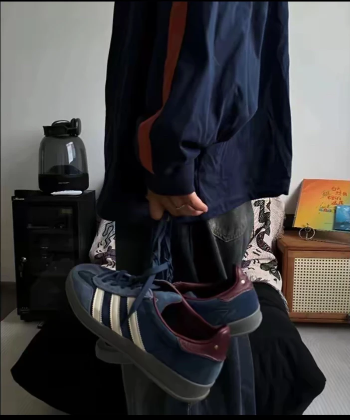 纯原Samba桑巴德训复古草莓男女百搭休闲运动板鞋