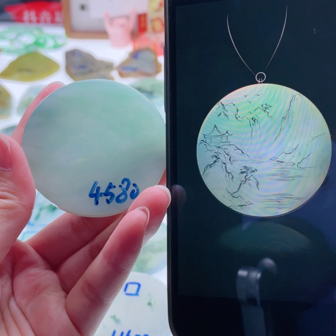 【闪购商品】未镶嵌定制翡翠天然翡翠包工