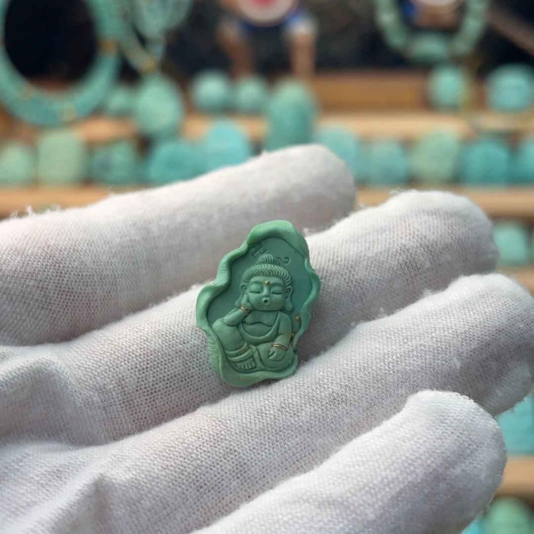 绿松石未镶嵌配饰