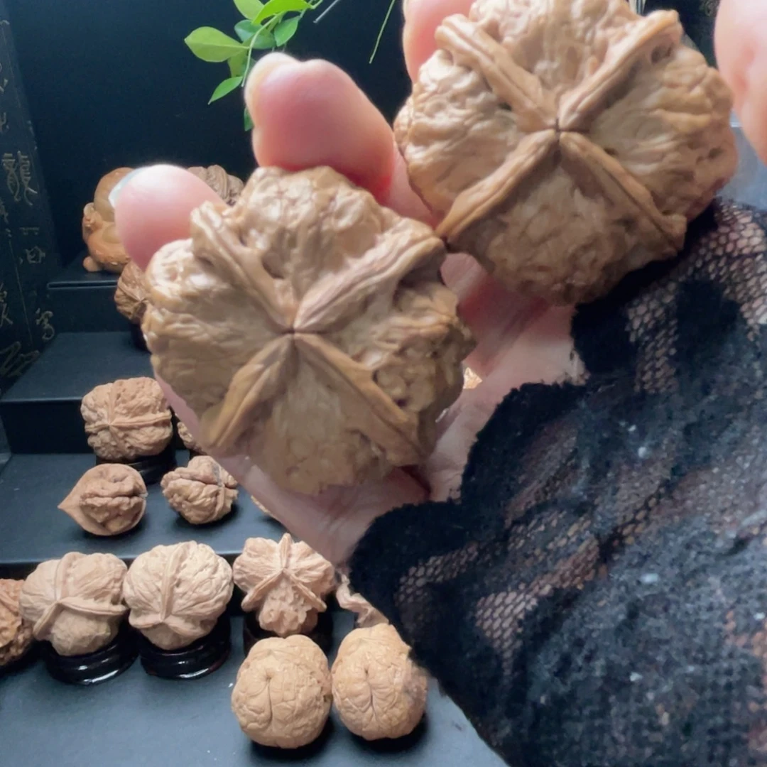 文玩核桃把件帝王四……