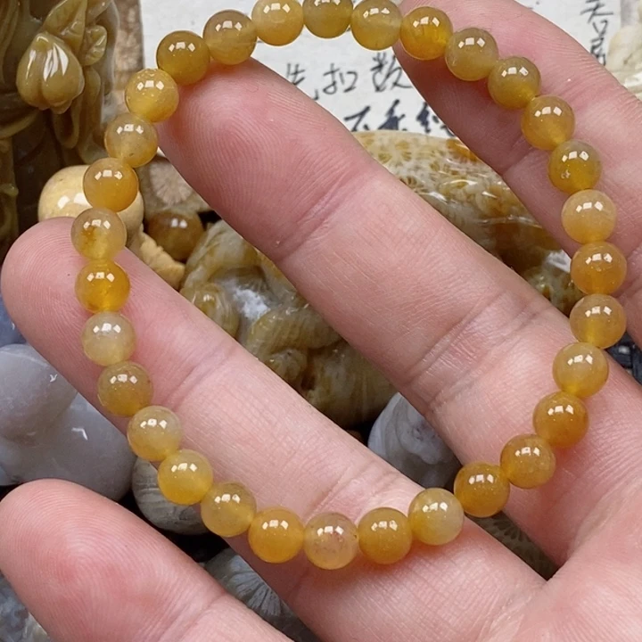 颈饰未镶嵌硅化珊瑚（珊瑚玉）