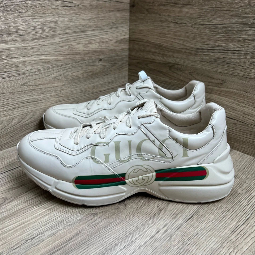 95新 GUCCI/古驰 Rhyton 腰带老爹鞋 46码