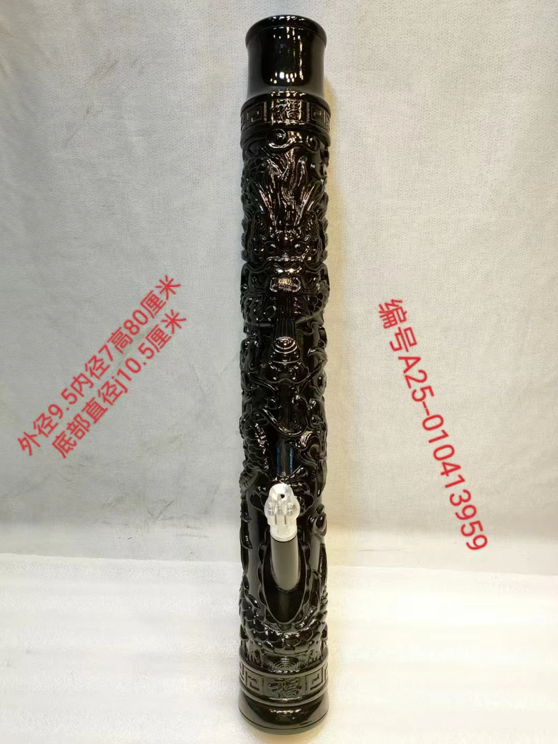 13959号缅甸金丝楠木水咽筒整体无拼接风干老料不易开裂变形