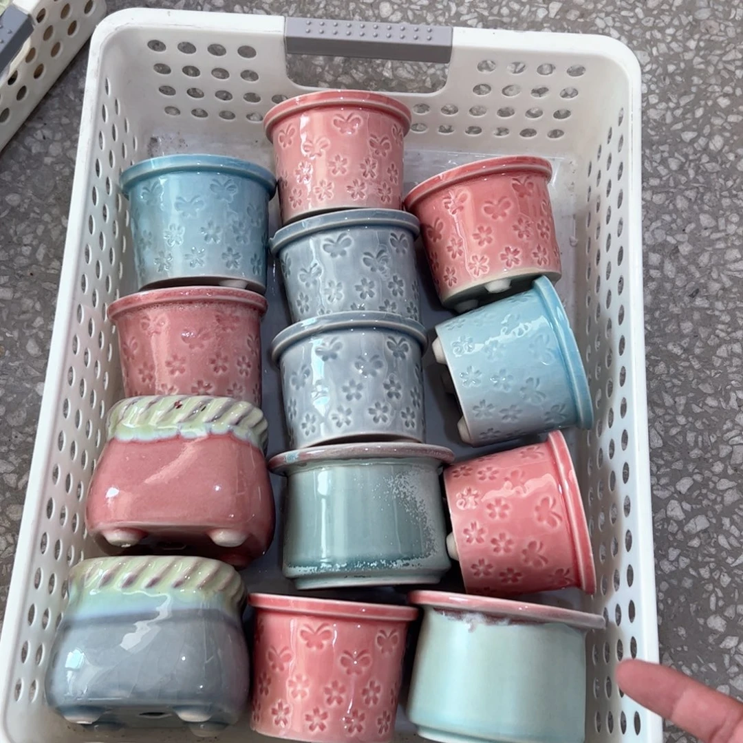 陶瓷多肉小花盆@@