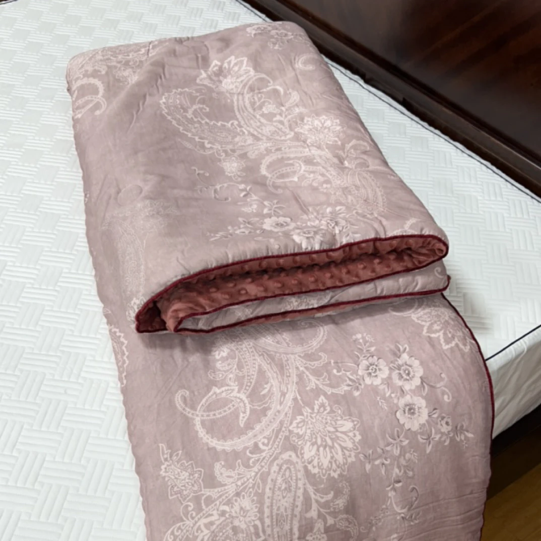 直播间样品双人豆豆被200*230微瑕～A01