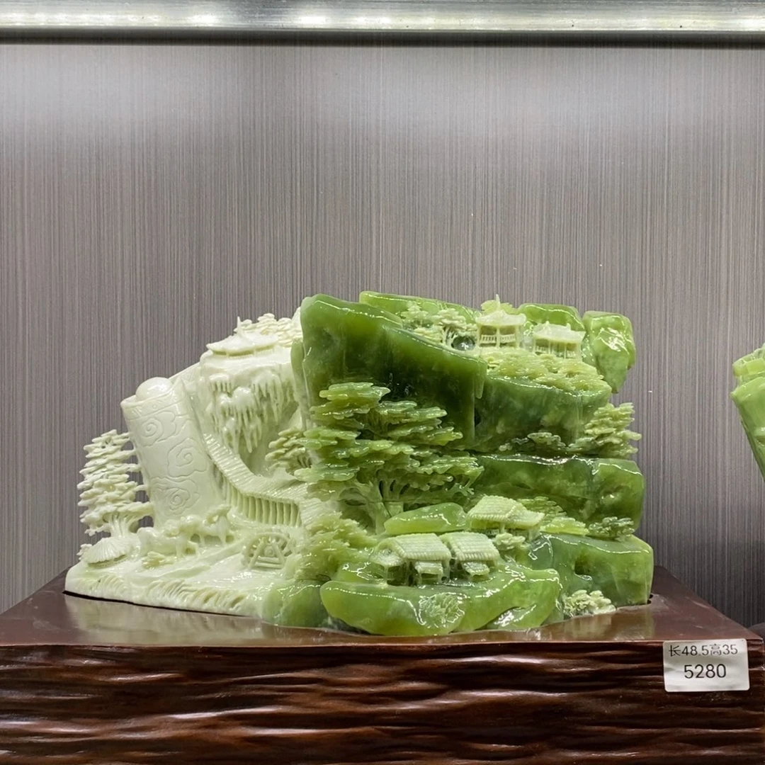 玉家居摆件，顺风顺水