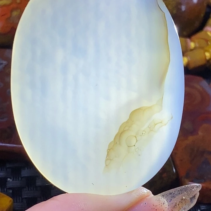 玛瑙/玉髓颈饰足银镀金镶嵌