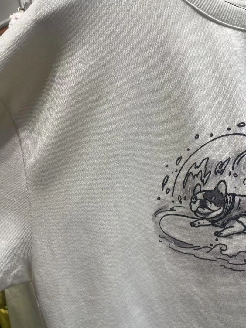 [兮希]时尚百搭圆领上衣T恤 SFSS2SHH