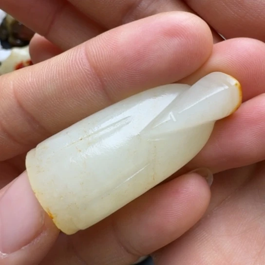 和田玉挂件未镶嵌天***。