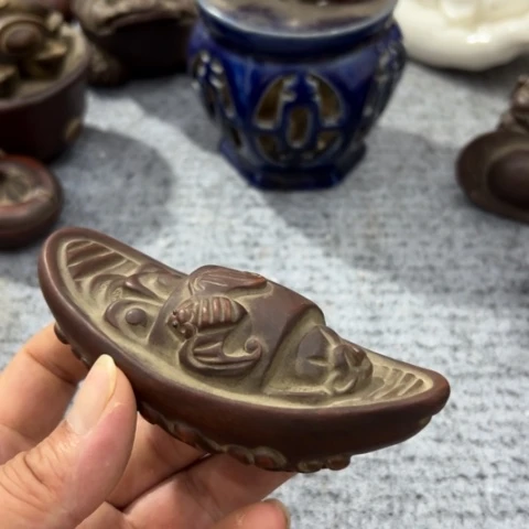 紫砂摆件陶瓷制品