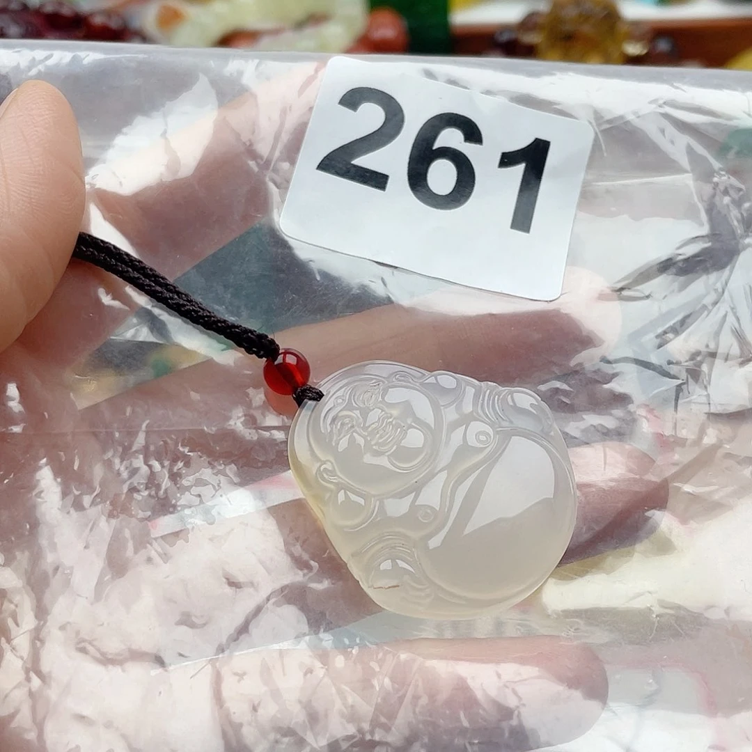 玛瑙/玉髓颈饰合金感**见