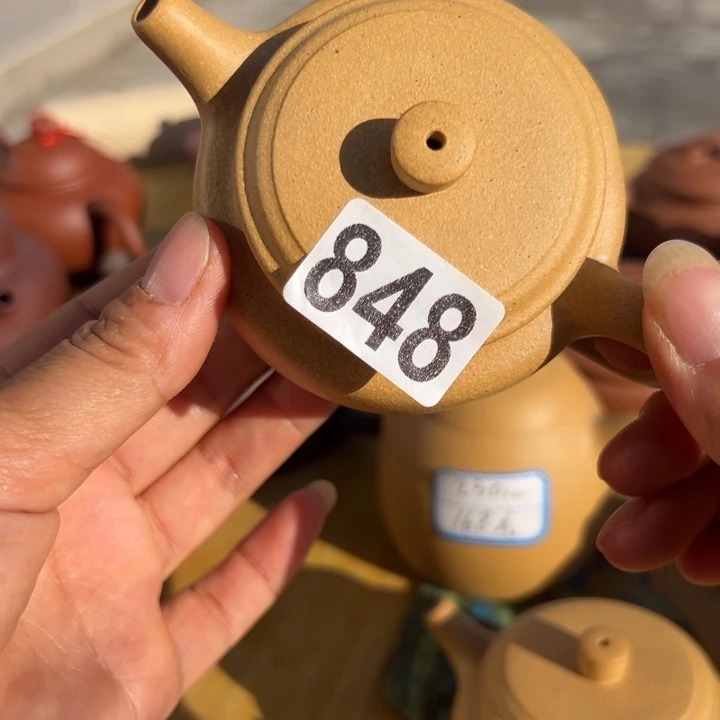 紫砂茶壶黄金段瑕疵130