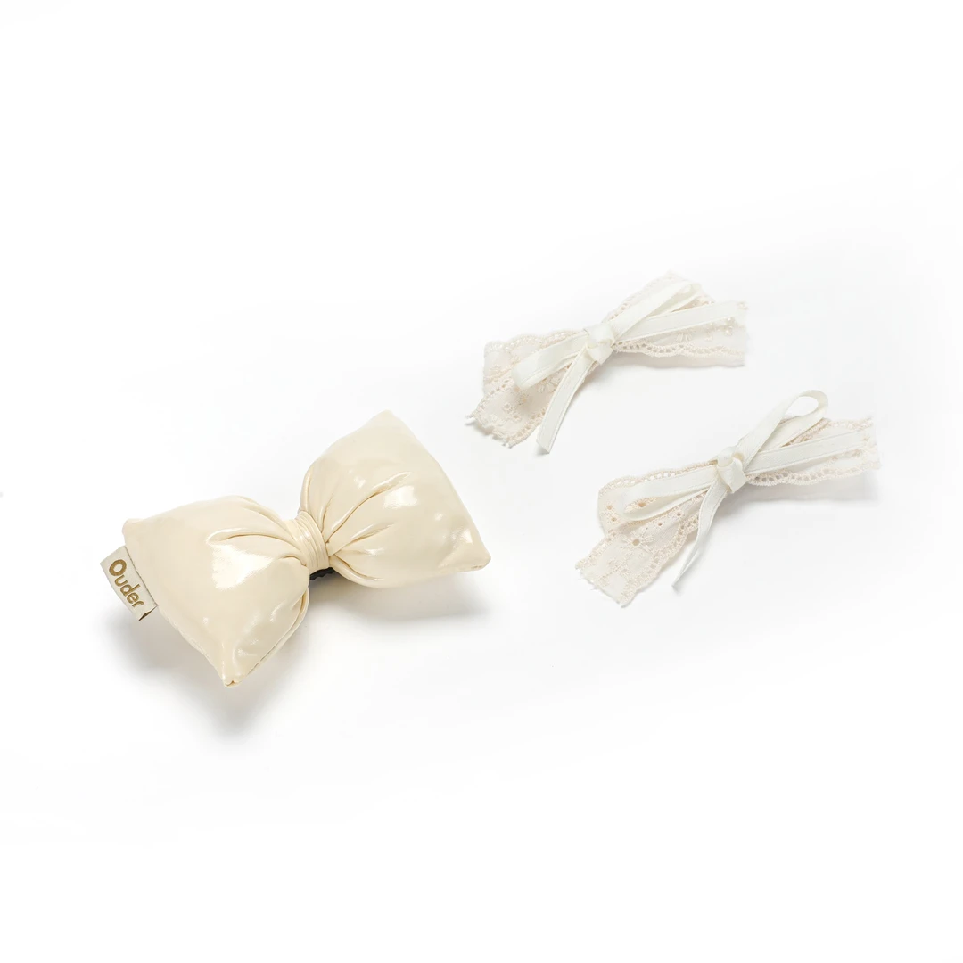 【方糖白专享】OUDER定制蝴蝶米白色套装（3只）