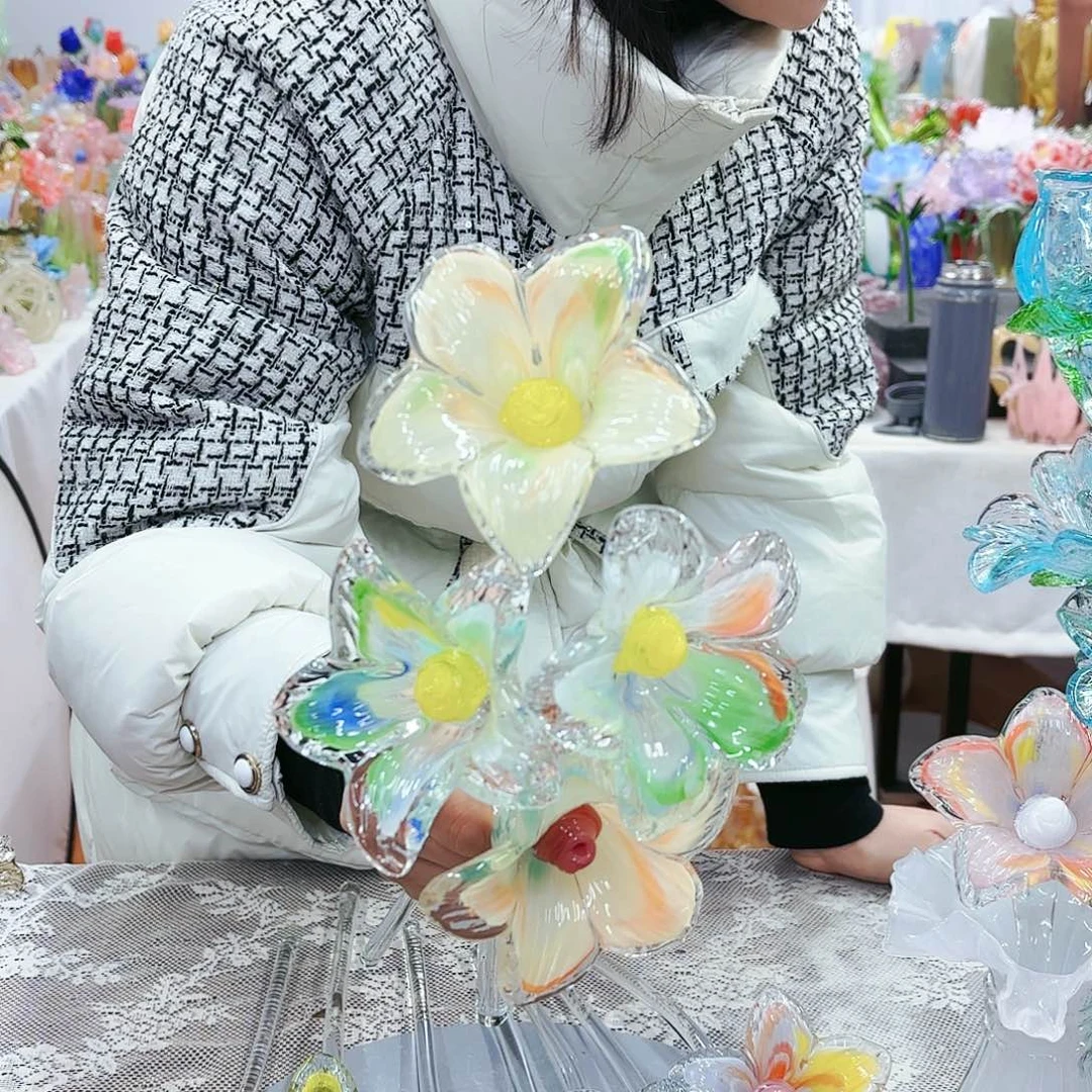 福利不退不换琉璃花瓶艺术品