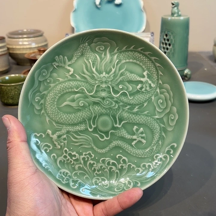 瓷片龙泉青瓷福利青瓷