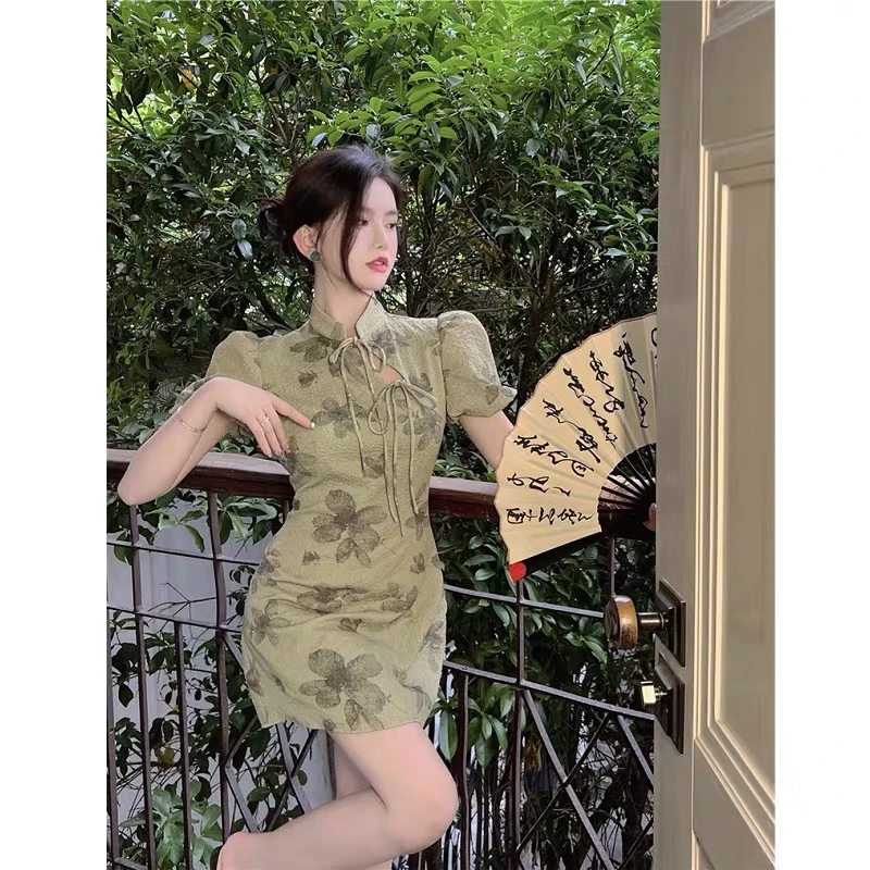 8657夏季新款女装短袖连衣裙