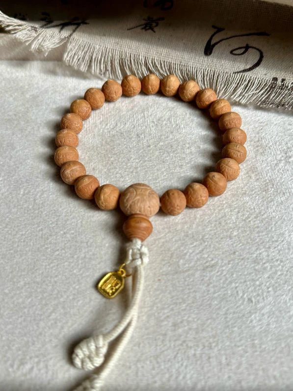 精品实心凤眼菩提手串精选22颗同树籽大眼睛密度高皮质好