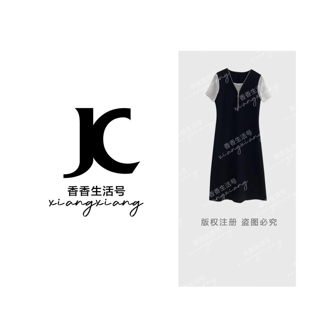 【香香严选】“1秒穿搭”连衣裙设计简约时尚诠释优雅气质6511