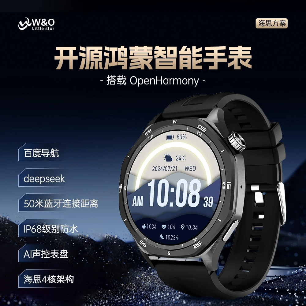 【鸿蒙系统】Open Harmony开源鸿蒙系统中秋M1PRO语音助手智能手表