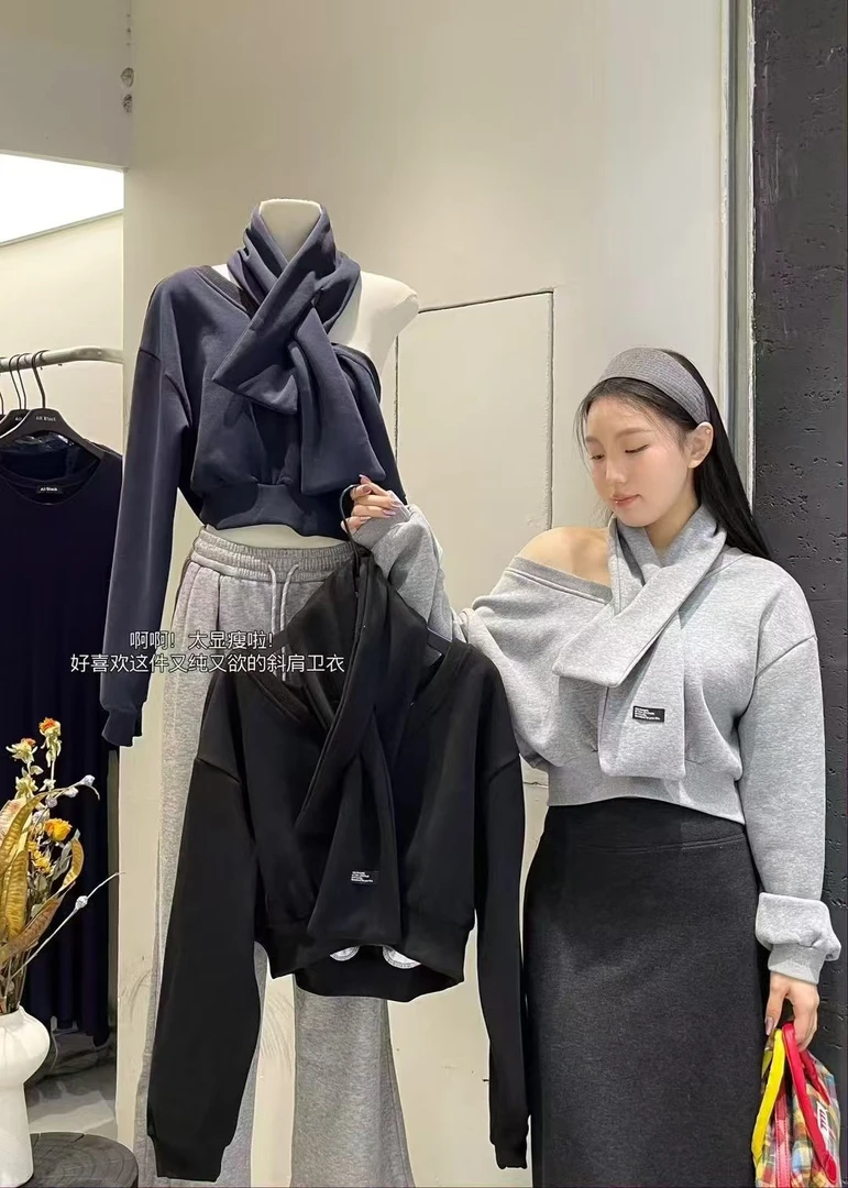 明明家买手店显瘦网红美衣方领连衣裙连衣裙合集