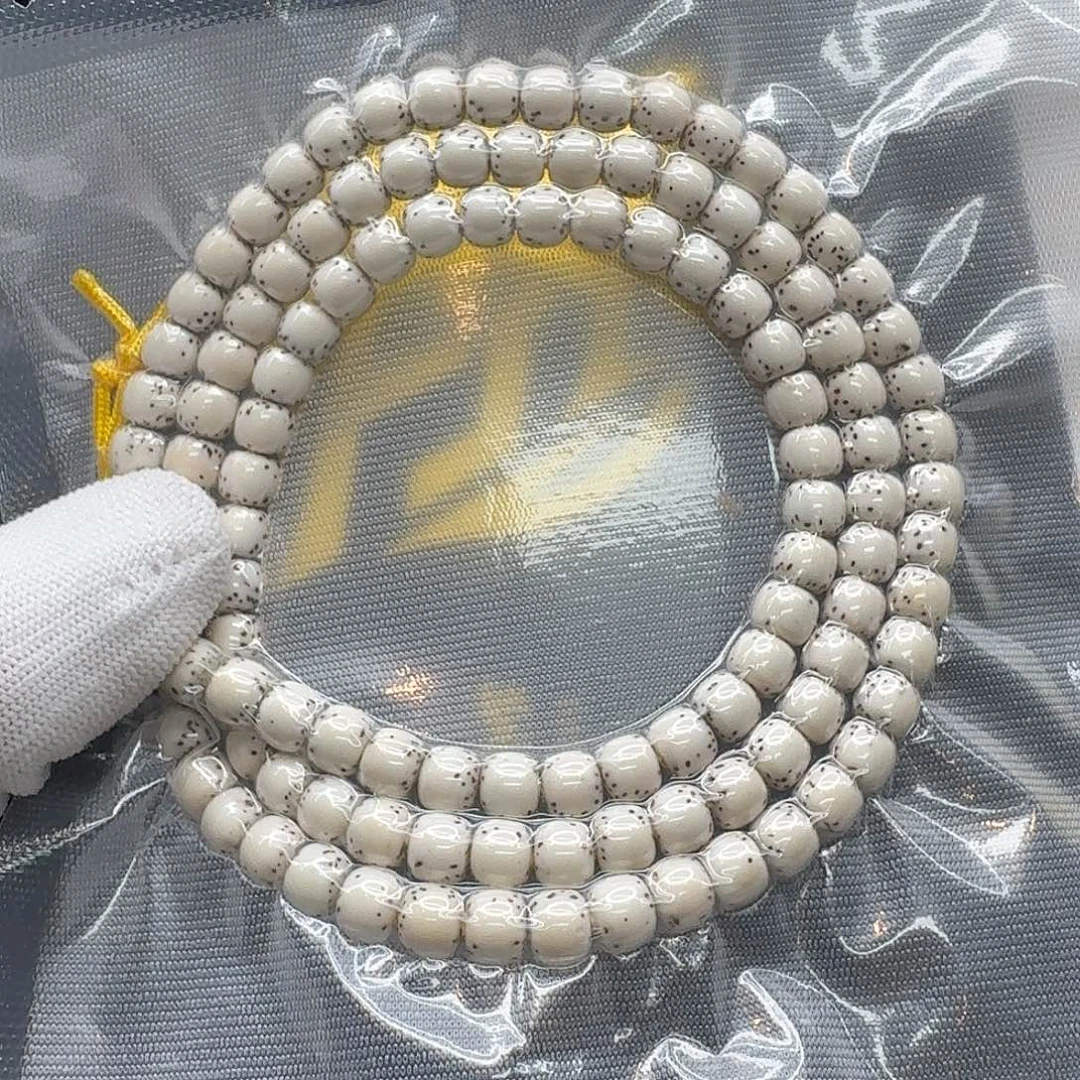 星月菩提吊坠219梵天白针尖星半壁7桶108