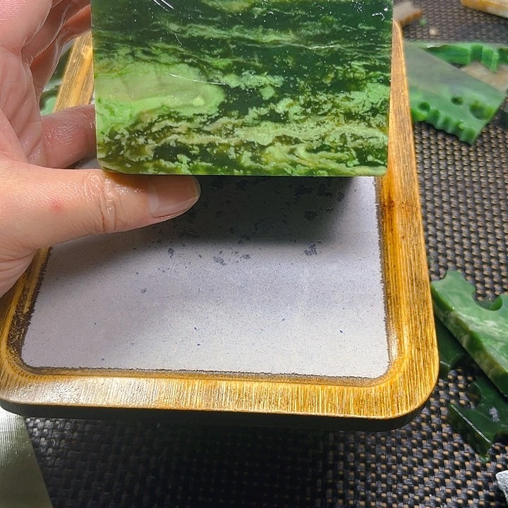 未镶嵌和田玉珠宝半成品天**淡