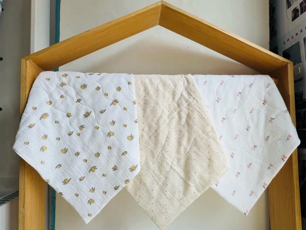 爱楷儿新生婴儿夏季a类纱布棉电脑走线薄棉包被