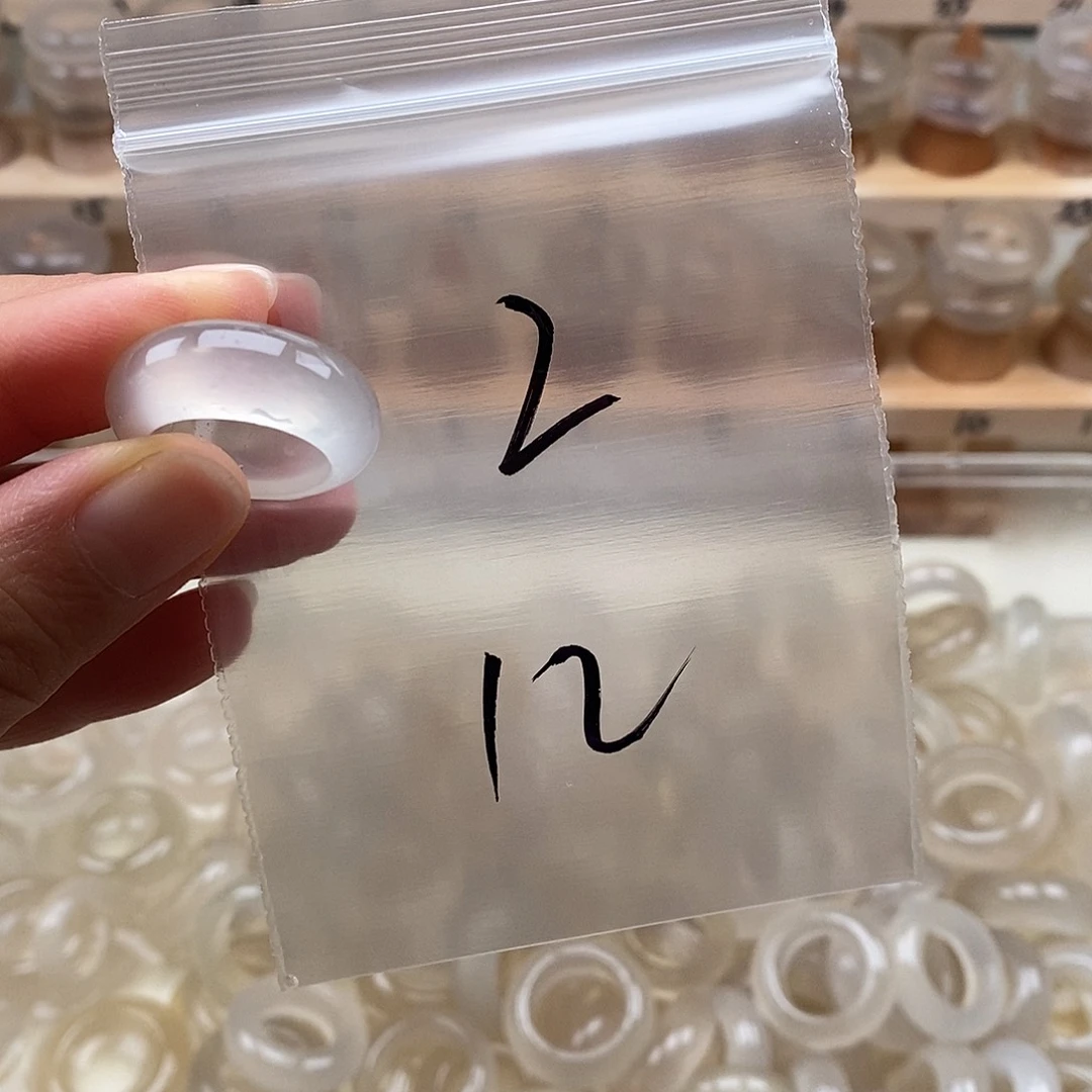 未镶嵌戒指玛瑙/玉髓