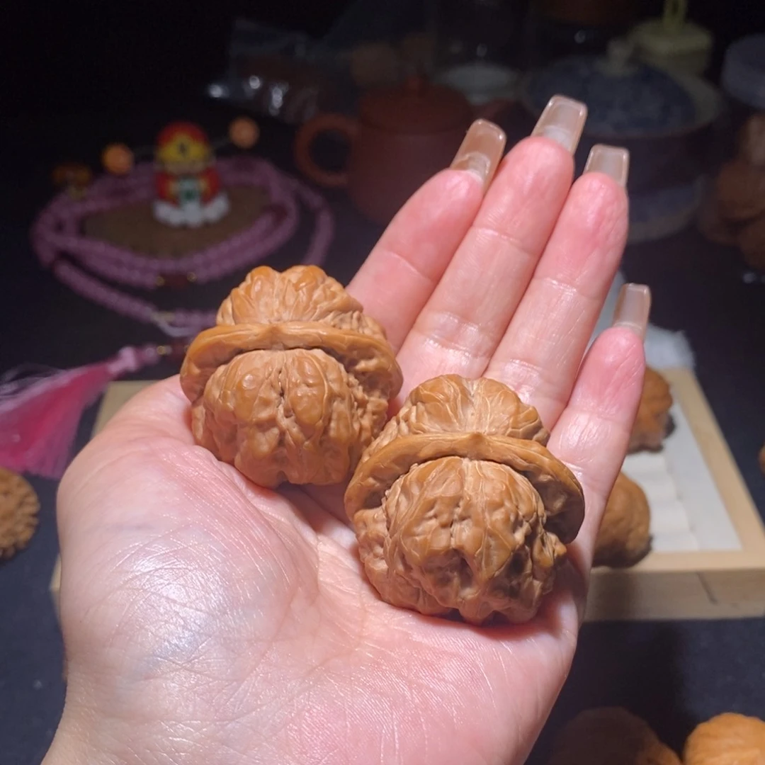 文玩核桃吊坠石子蛙43