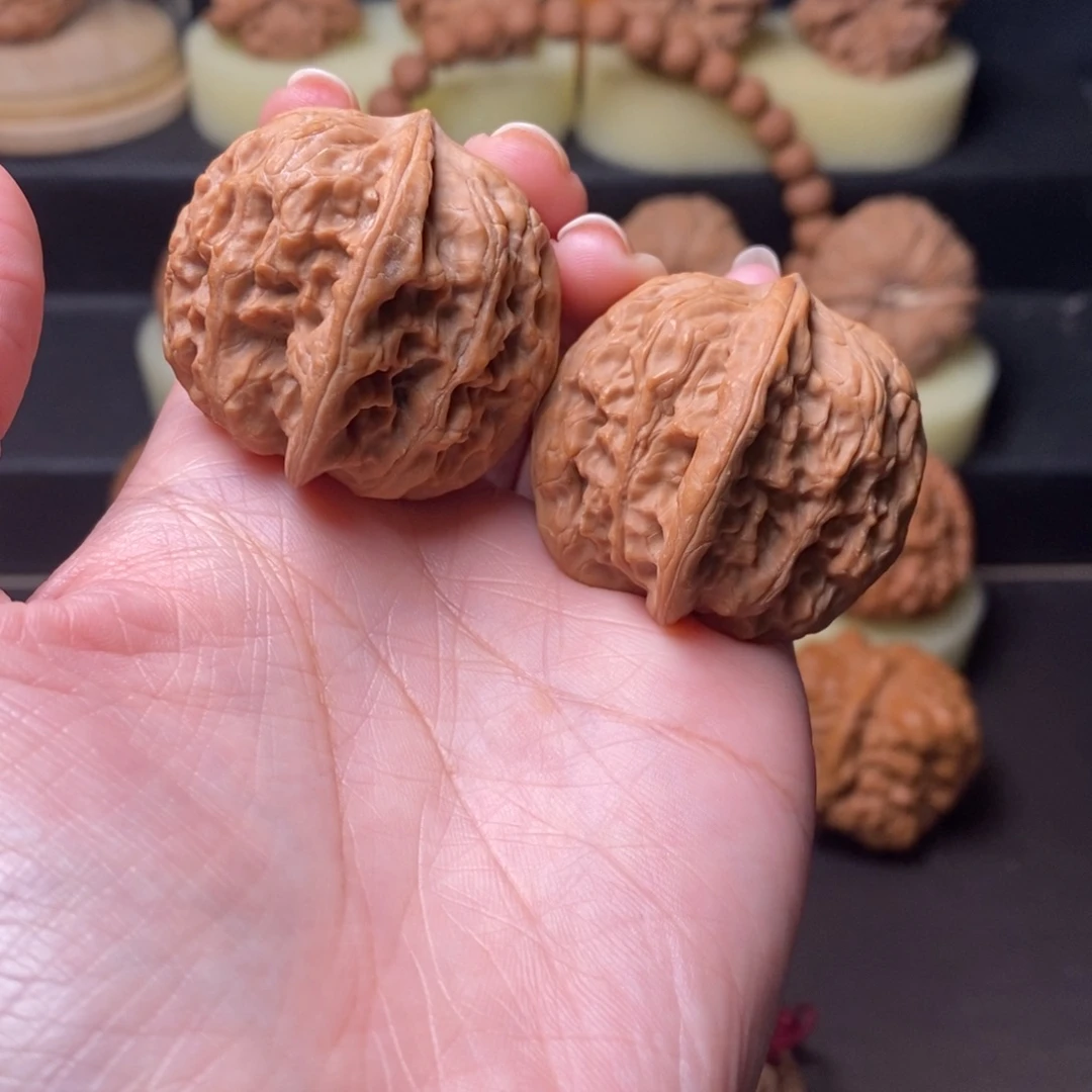 吊坠文玩核桃37.5尺全品野狼