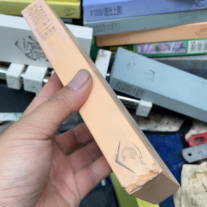 狼*腾磨刀石下铁快瑕疵好用
