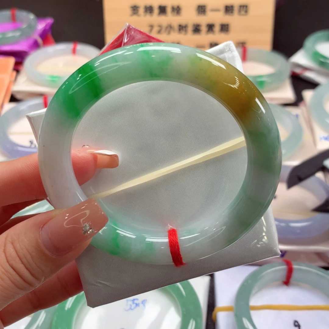 【闪购商品】翡翠手镯未镶嵌12号