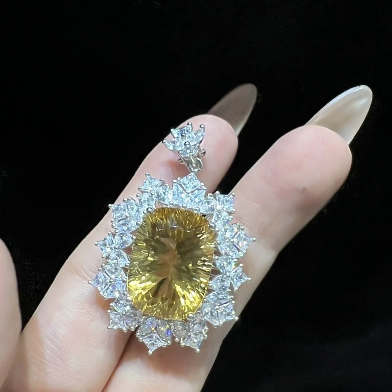 天然黄水晶吊坠天然黄水晶吊坠【多样性发其一】【多样性发其一】