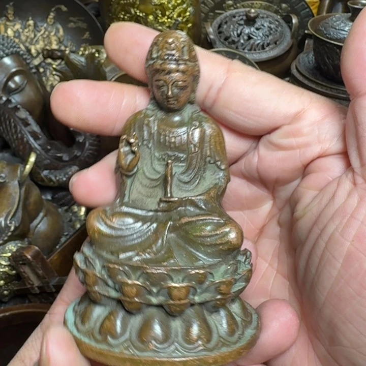 铜器摆件收收藏藏