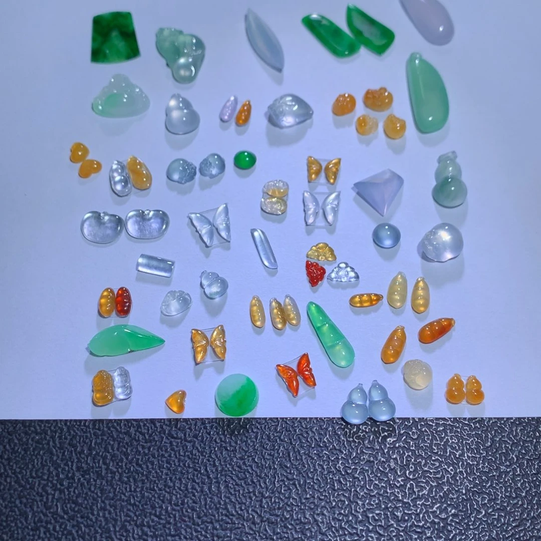 裸石翡翠有对和主播说