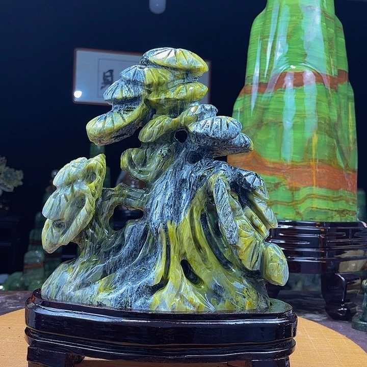 石材奇石玉石雕刻精美