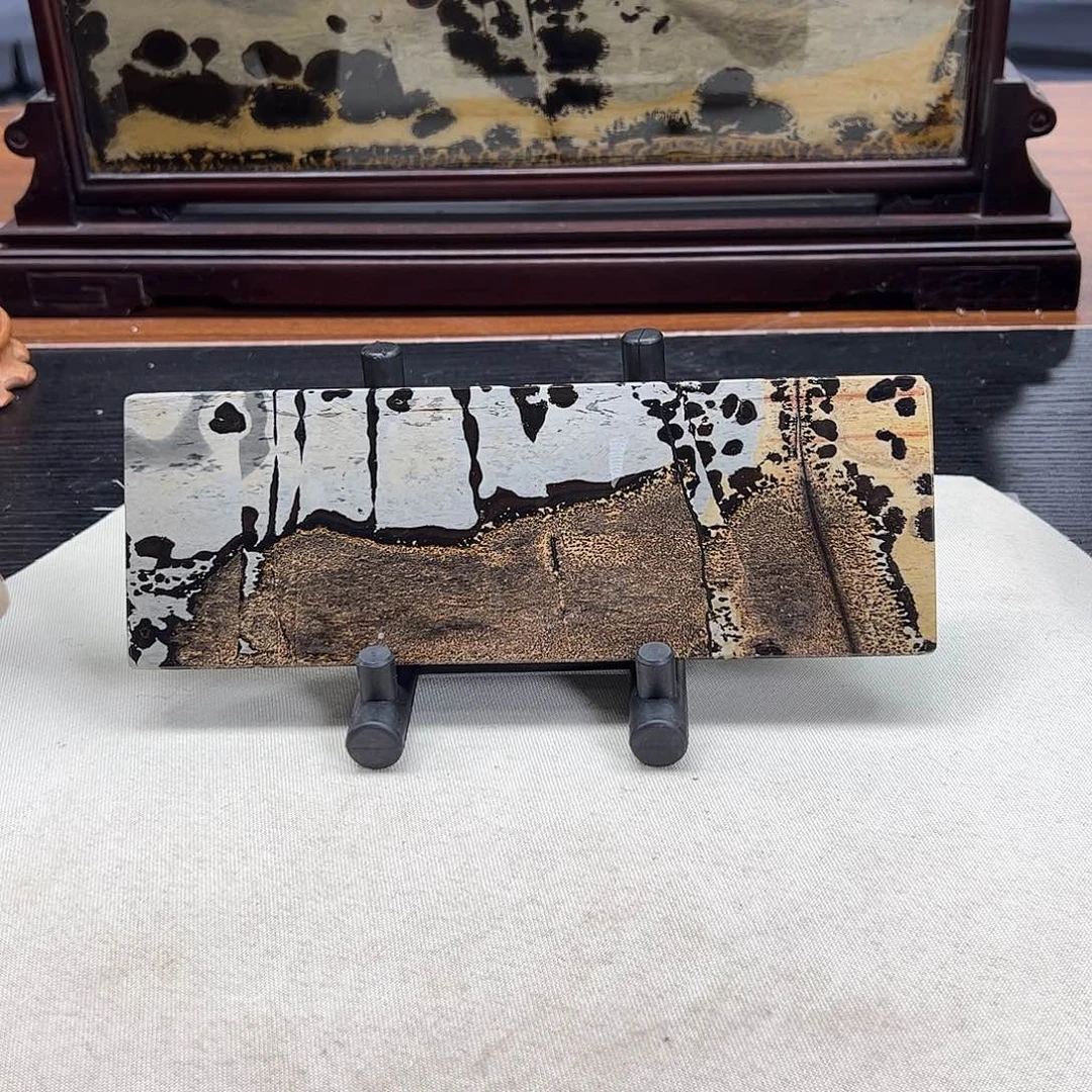 广西石广西天然国画石