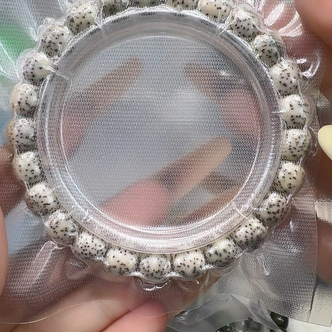 星月菩提手串54练手糯冰石玉98