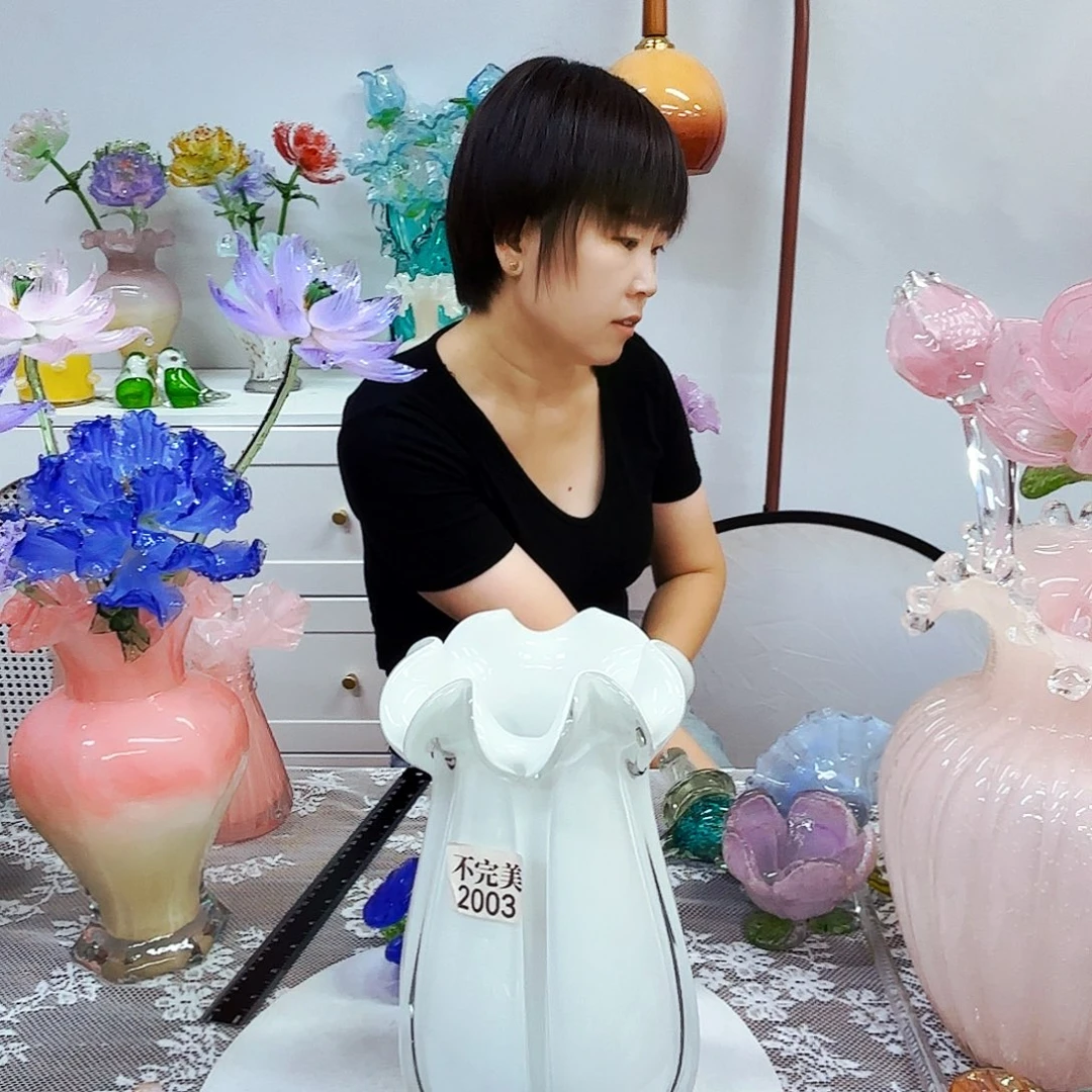 琉璃花瓶花器艺术品