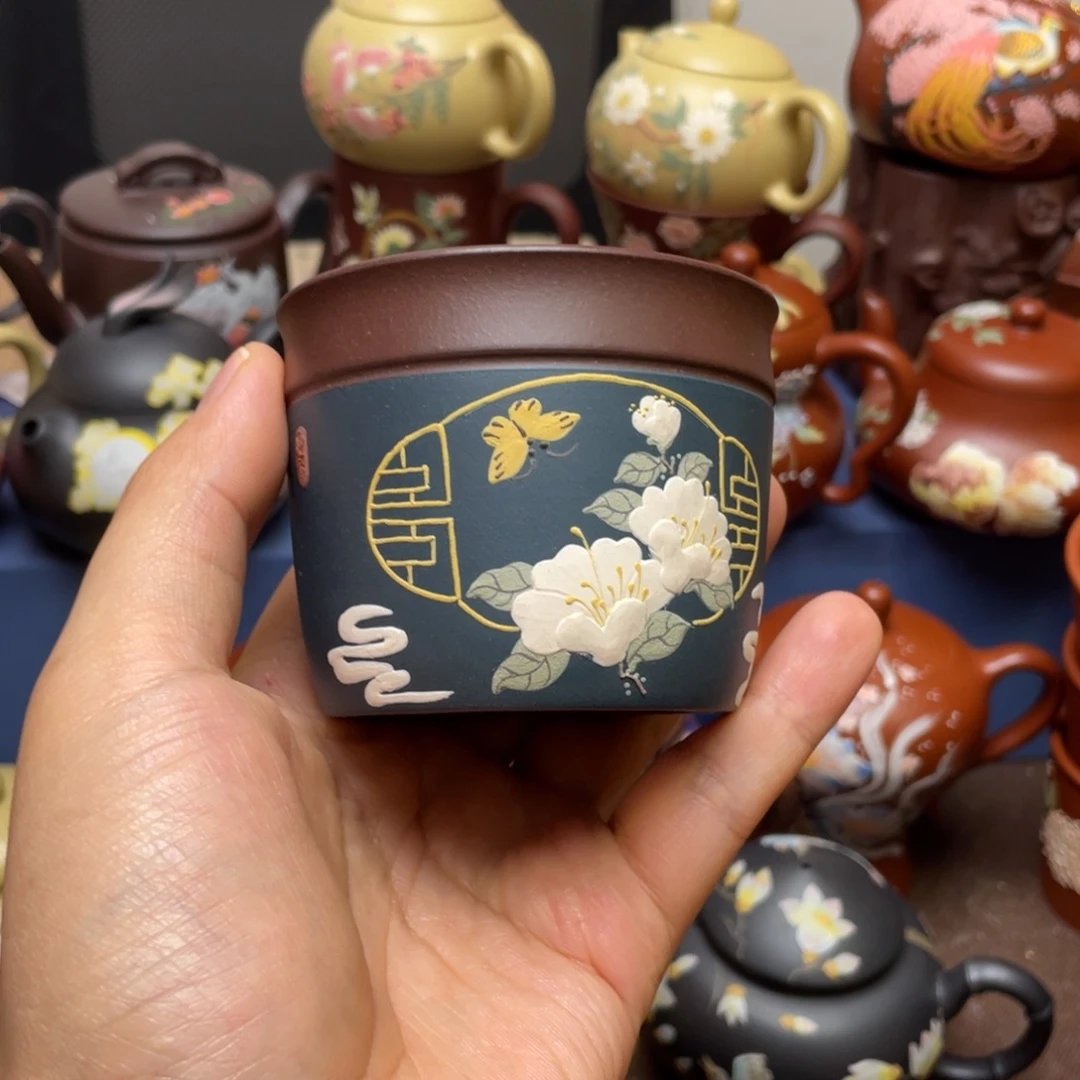 茶杯紫砂紫砂主人杯130cc