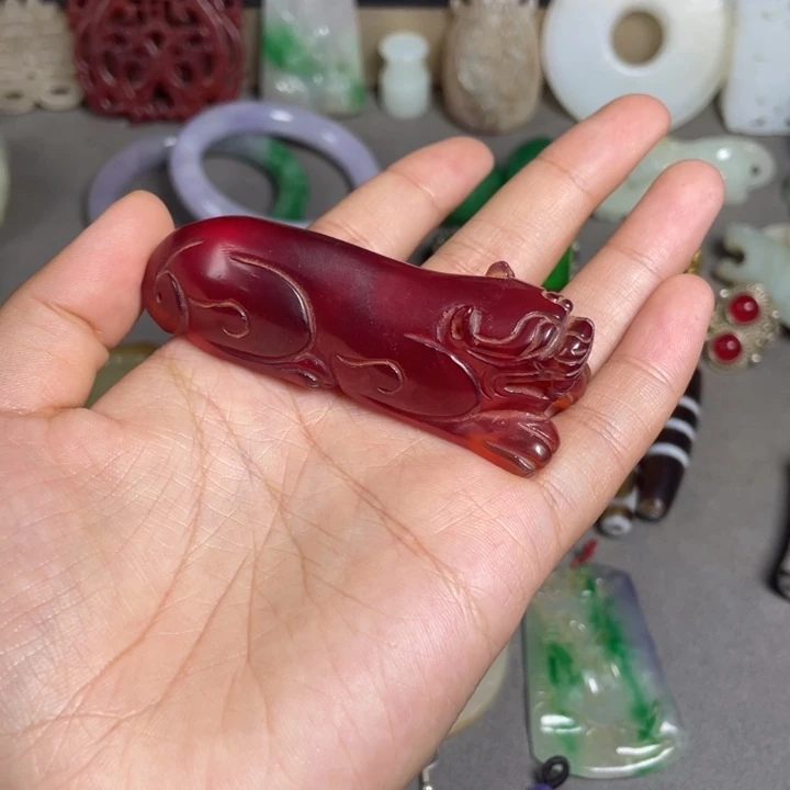 滴血莲花菩提吊坠