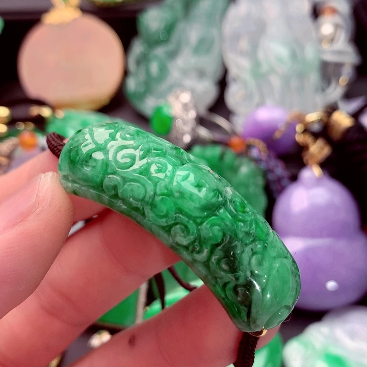 未镶嵌手链翡翠A货