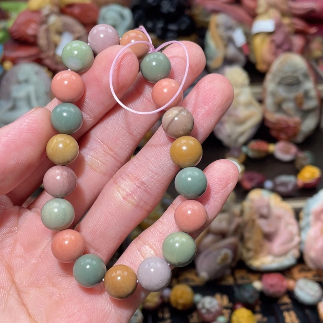 石英质玉未镶嵌手链