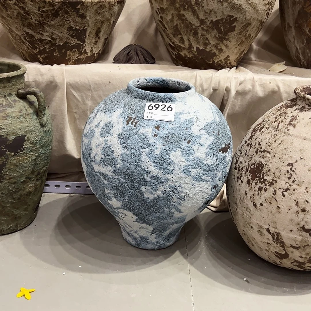 瓶电*子6926高32.5口10陶瓷花瓶无孔