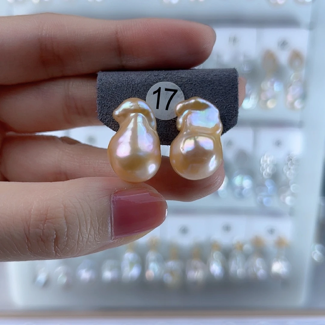 耳饰未镶嵌淡水珍珠